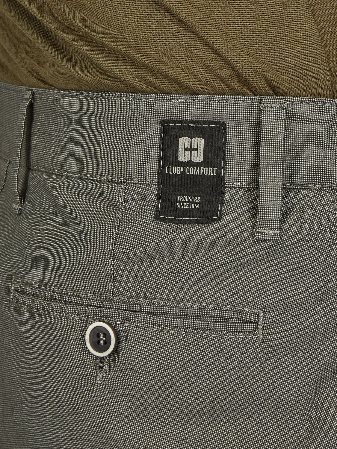 Club of Comfort Garvey 6910 Hose grau Wool-Look