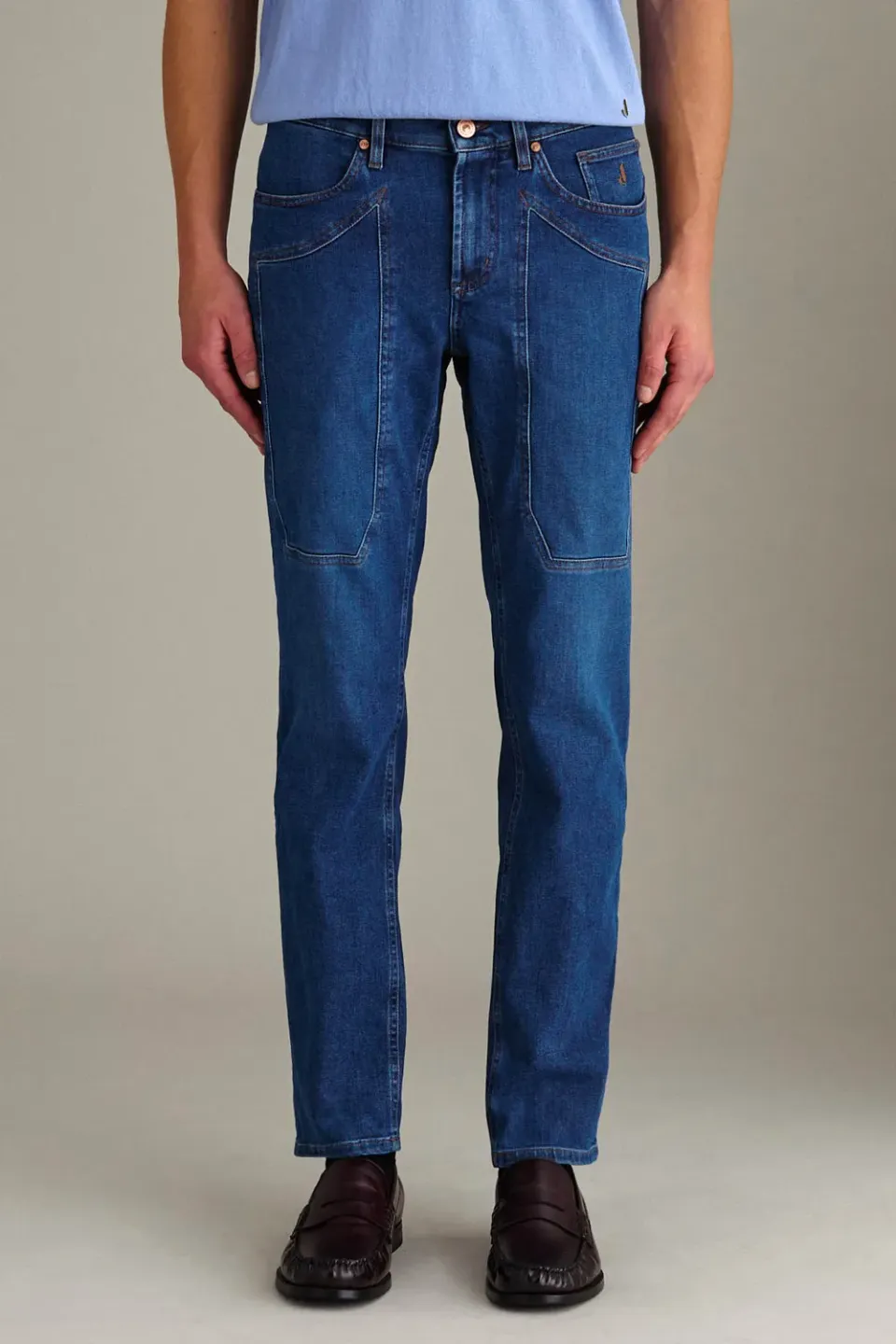 Jeckerson John Toppa Jeans Slim Fit Dunkelblau