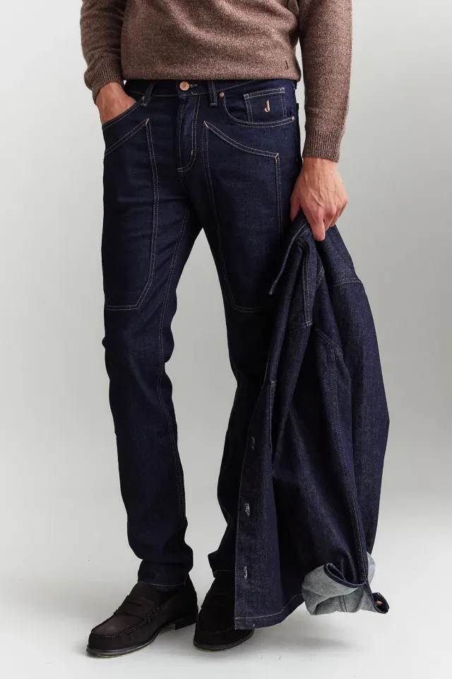 Jeckerson John Slim Fit Jeans Dunkelblau Denim