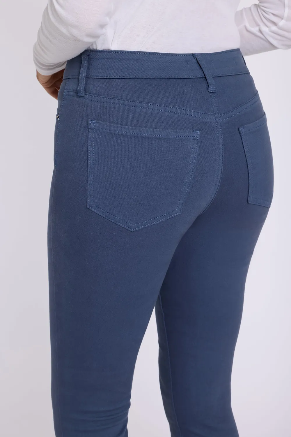 NYDJ Ami Skinny Jeans Petite Jade Blue dunkelblau