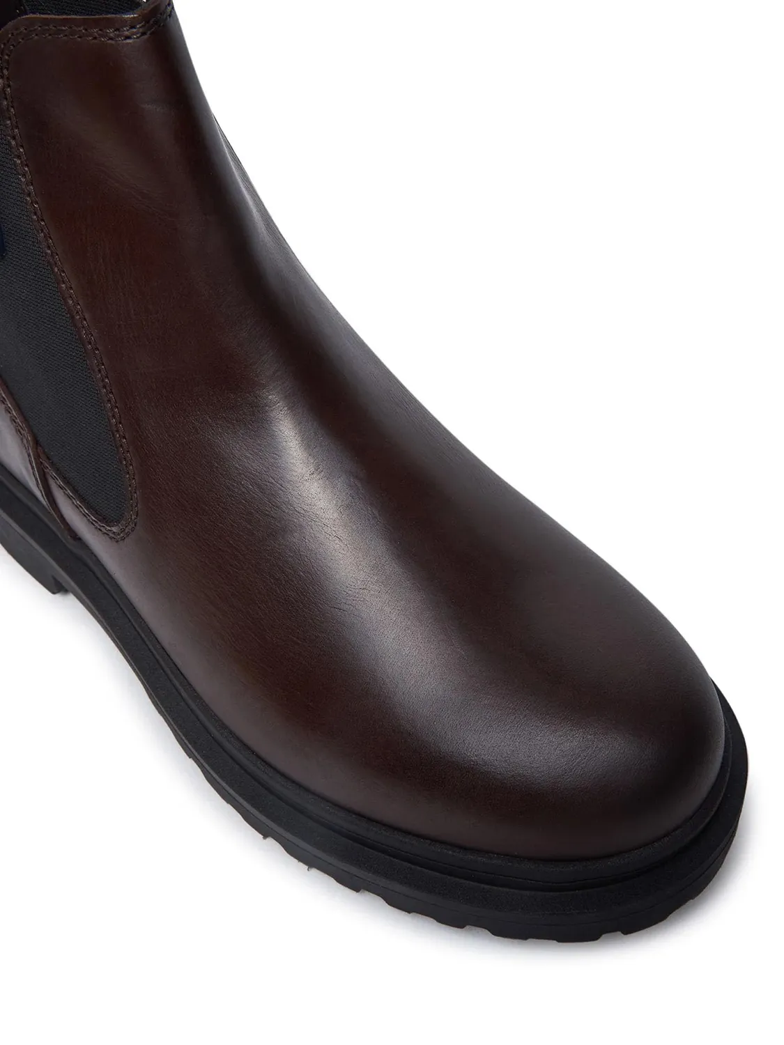 Tommy Jeans Chelsea Boot Herren Leder Gr. 42 Logo
