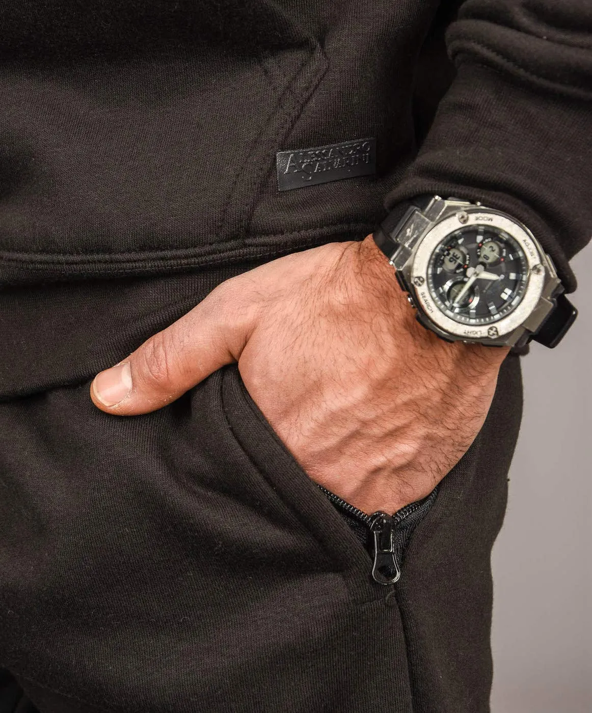 Alessandro Salvarini AS071 Herren Jogginganzug Baumwolle