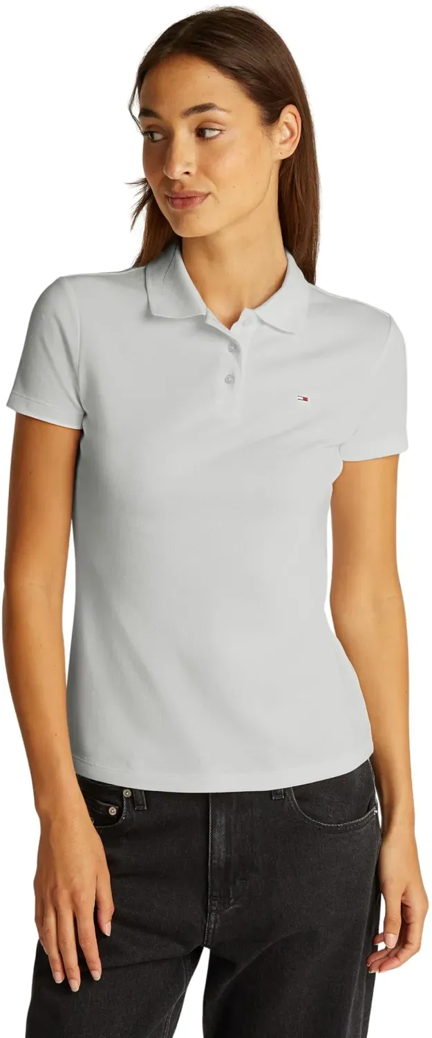 Tommy Jeans Essential Stretch Poloshirt Kurzarm Slim