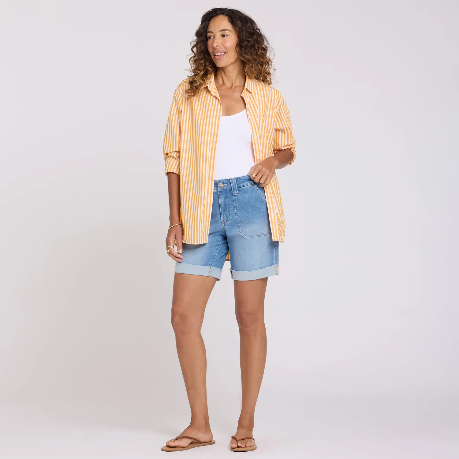 NYDJ Diana Relaxed Denim Shorts Jeansshorts Vista Lakes used