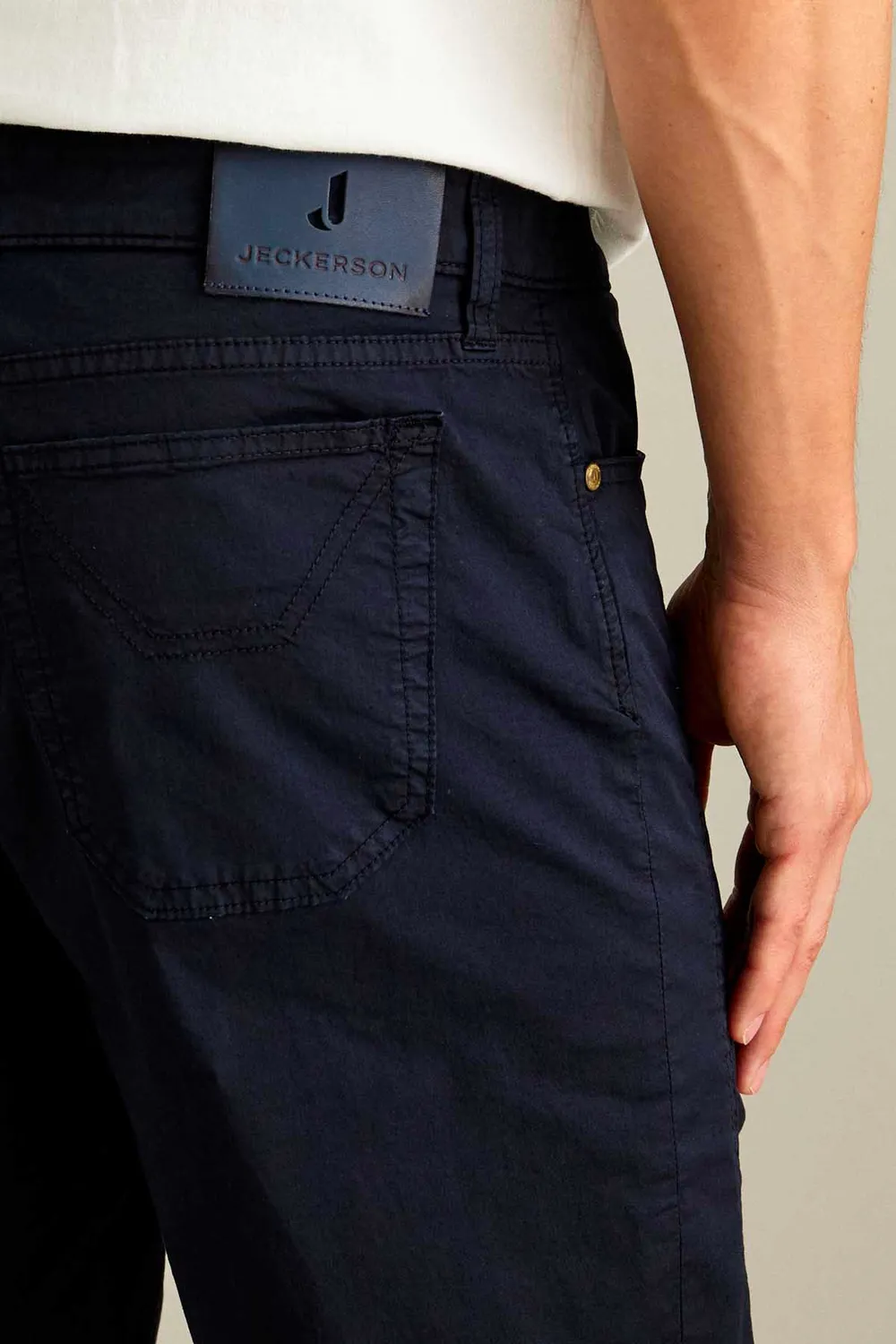 Jeckerson Jayden Slim Fit Bermuda Herren dunkelblau
