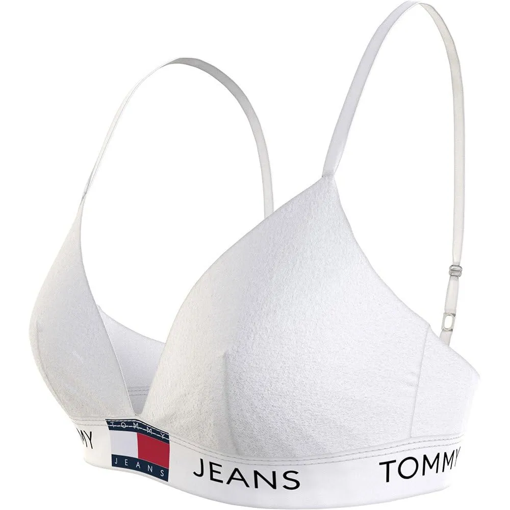 Tommy Jeans Triangel BH Padded Stretch weiß Gr L