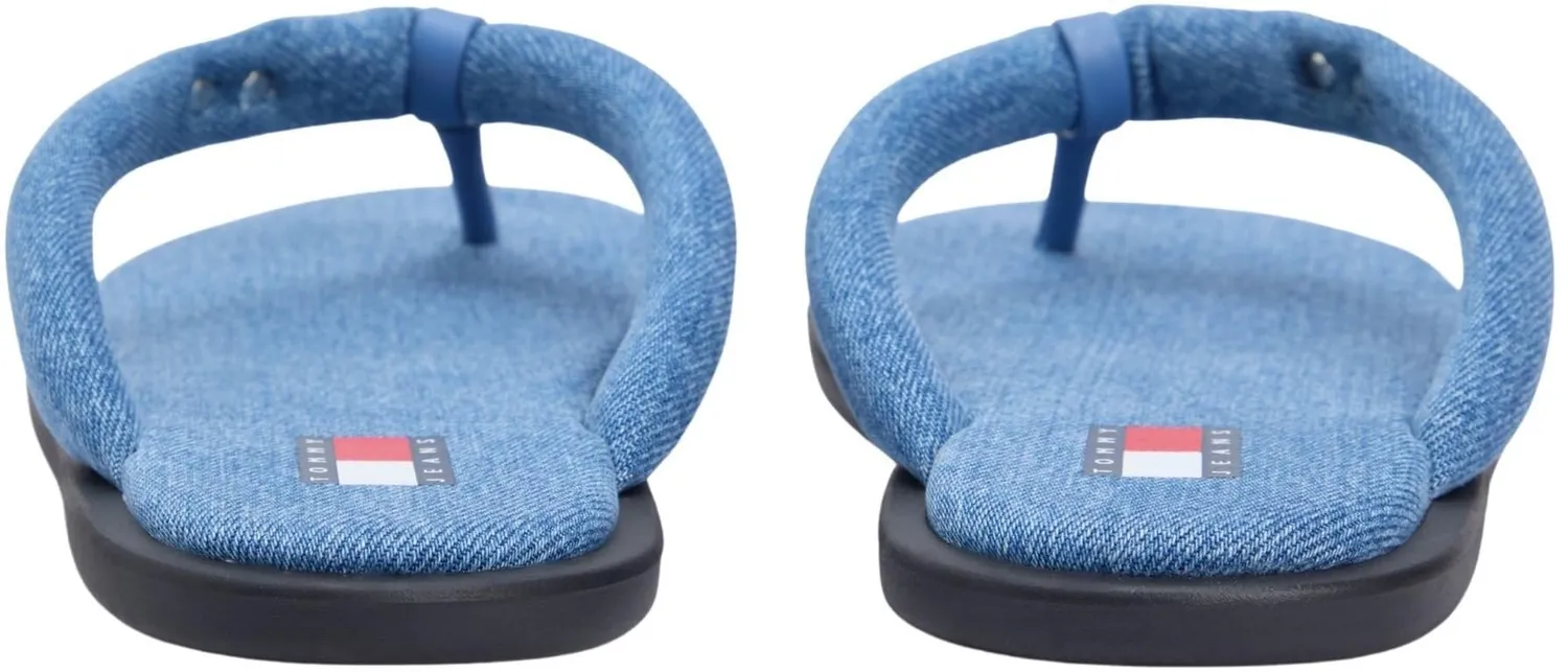 Tommy Jeans Padded Denim Sandalen 39 EU flach Denim