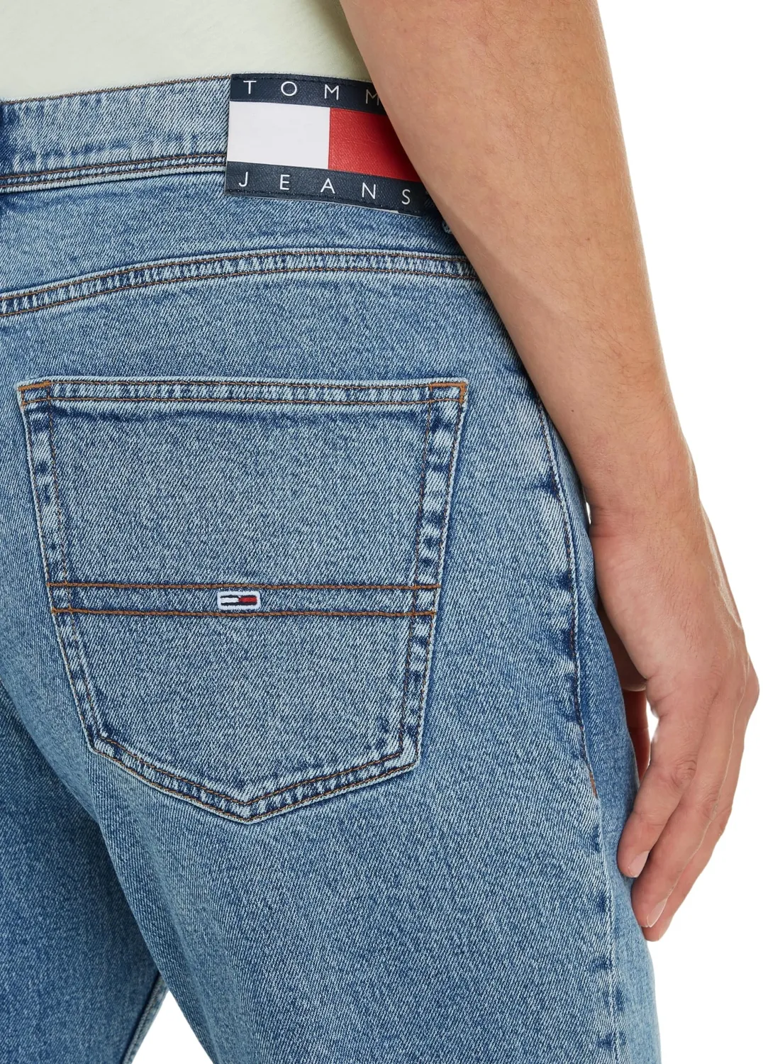 Tommy Jeans Ethan Straight Fit Jeans Hose Herren