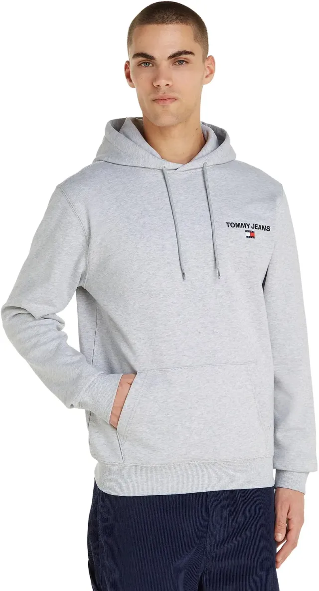 Tommy Jeans Reg Entry Graphic Hoodie Grau Kapuzenpulli XS