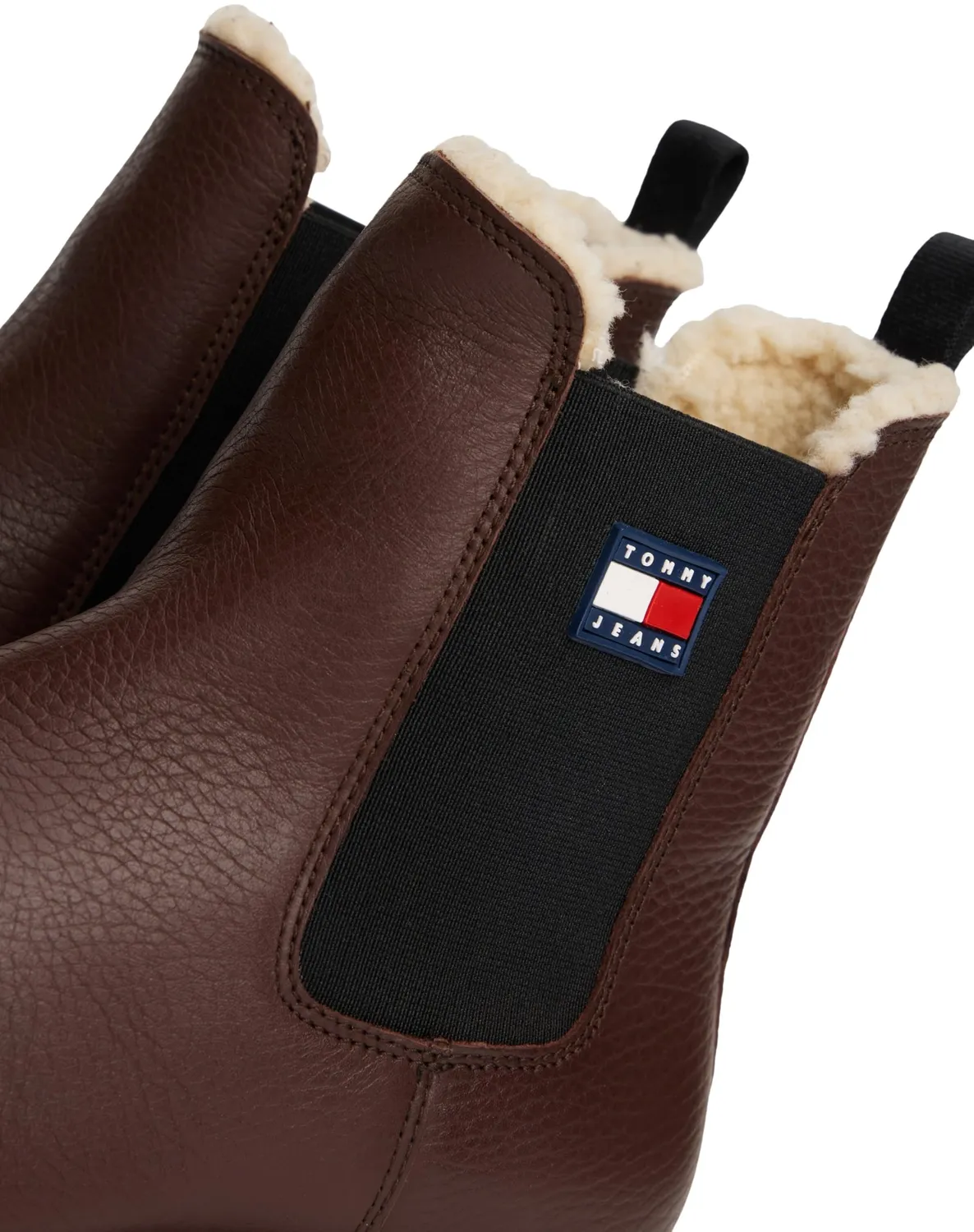 Tommy Jeans Chelsea Boots Damen mit Innenfutter Schwarz