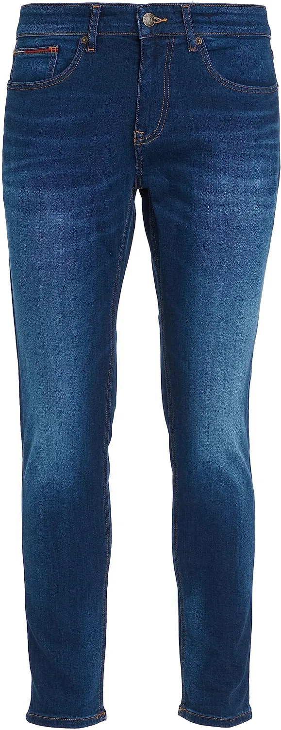 Tommy Jeans Austin Slim Tapered Jeans 27W/32L Dunkelblau Stretch