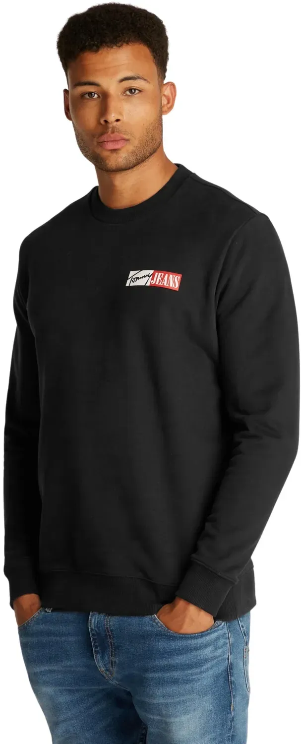 Tommy Jeans Entry Graphic Sweatshirt S Rundhals schwarz