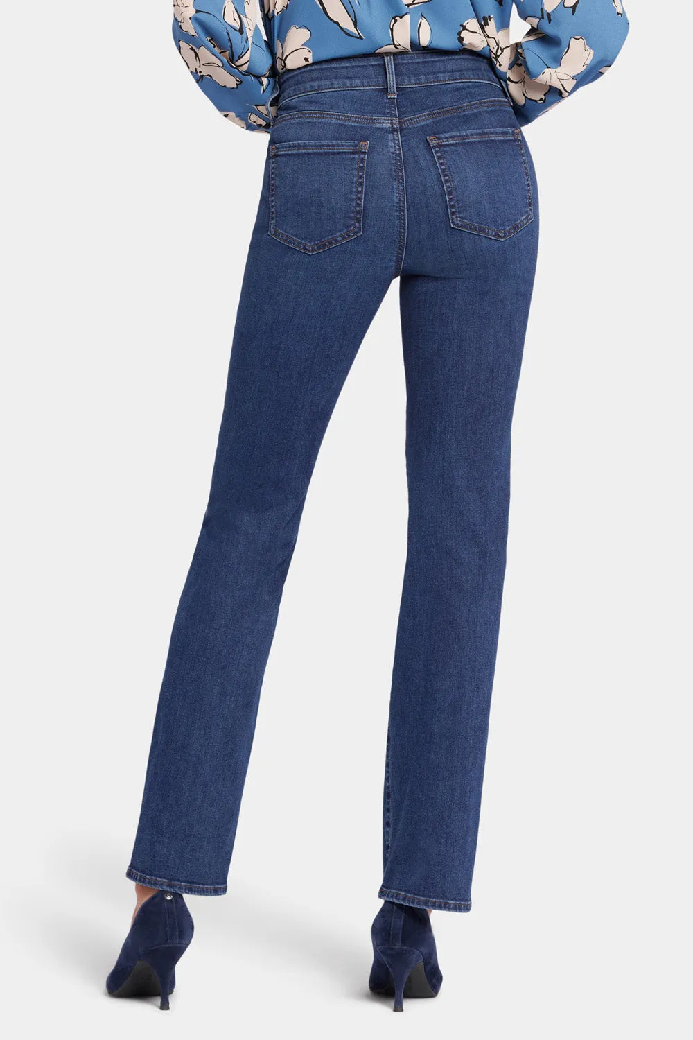 NYDJ Marilyn Straight Jeans Gold Coast Straight