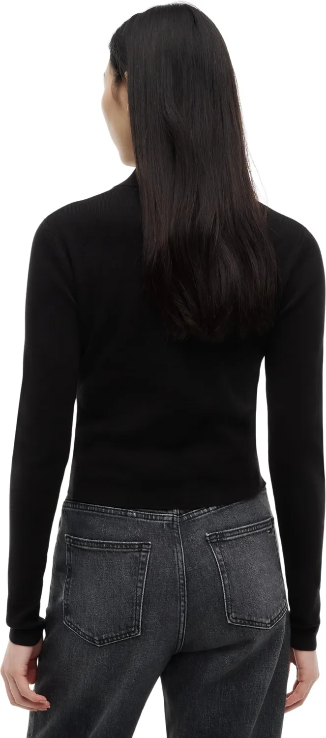 Tommy Jeans Cardigan Strickjacke XL Schwarz Reissverschluss