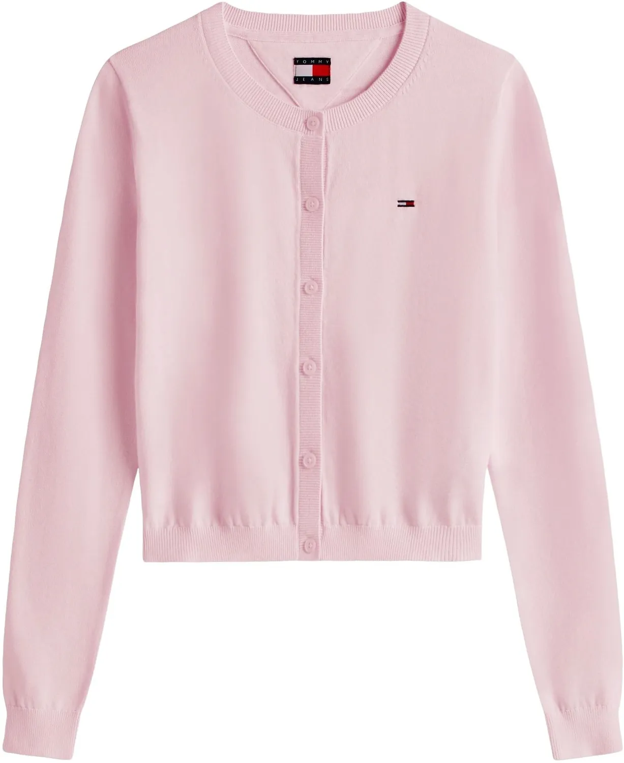 Tommy Jeans Essential Crew Neck Cardigan Strickjacke