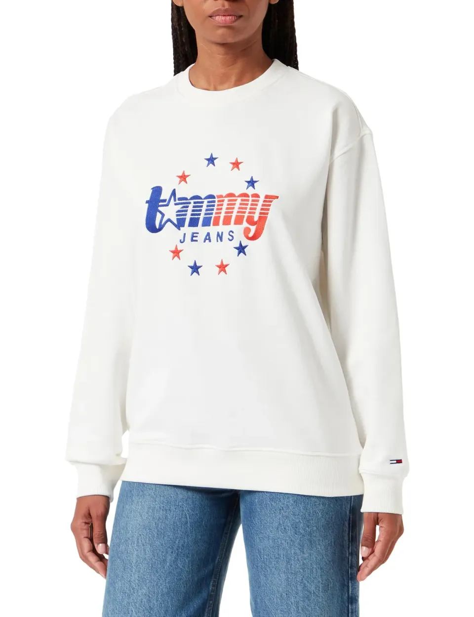 Tommy Jeans TJW Relaxed Tommy Stars DW0DW17688 Sweatshirt