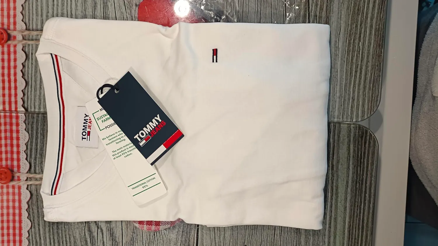 Tommy Jeans TJM Original Langarmshirt L Baumwolle
