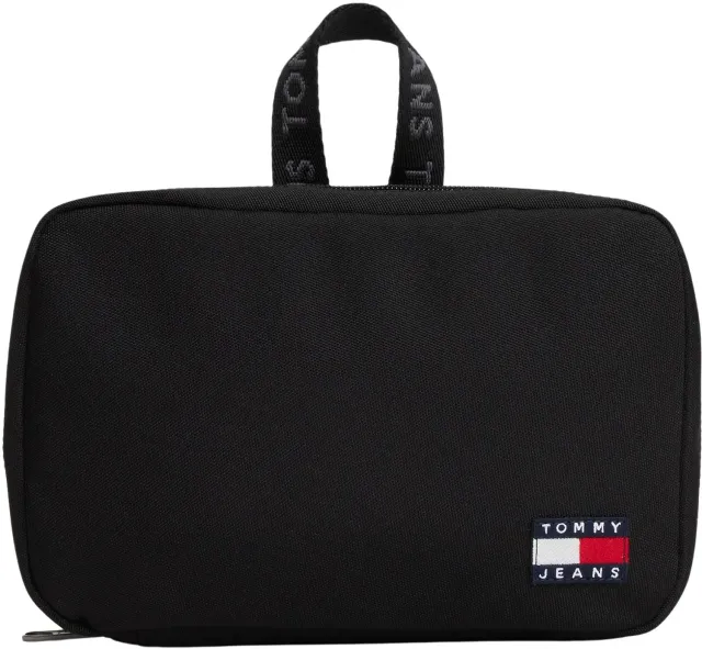 Tommy Jeans Daily Kulturbeutel Nylon Schwarz Unisex