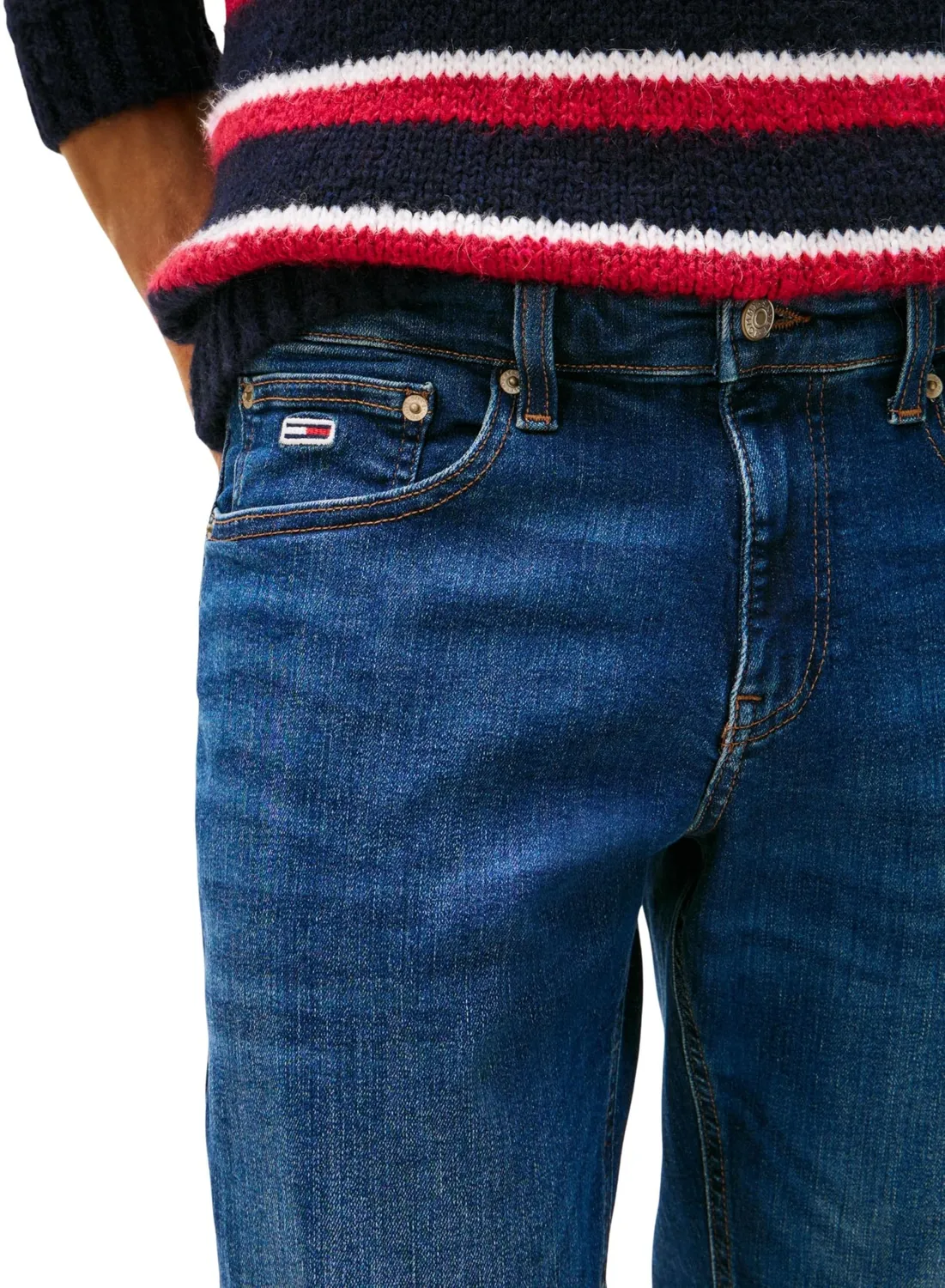 Tommy Jeans Scanton Slim Jeans Herren 34W/34L Stretch
