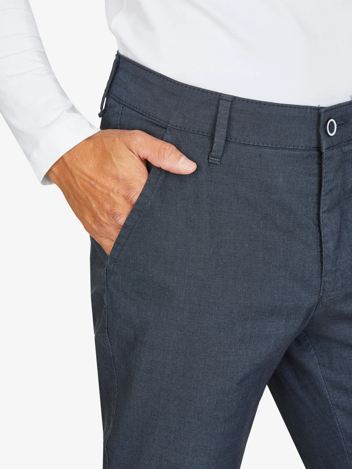 Club of Comfort Garvey 6910 Hose dunkelblau Wool-Look