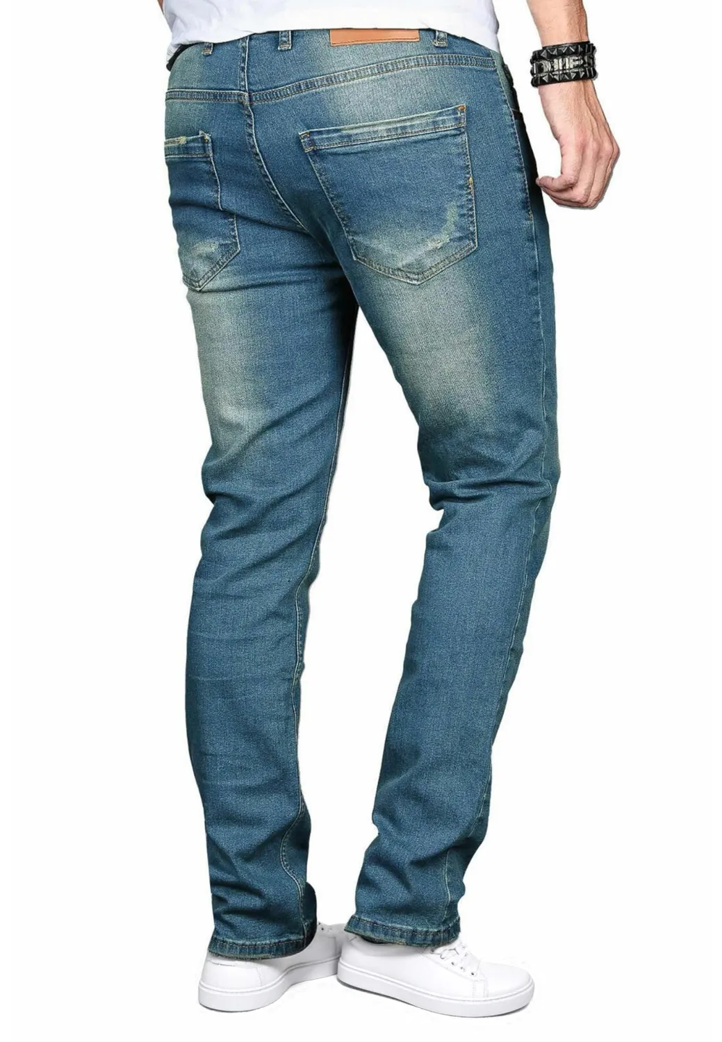 Alessandro Salvarini Slim Fit Jeans 38W 36L Stretch