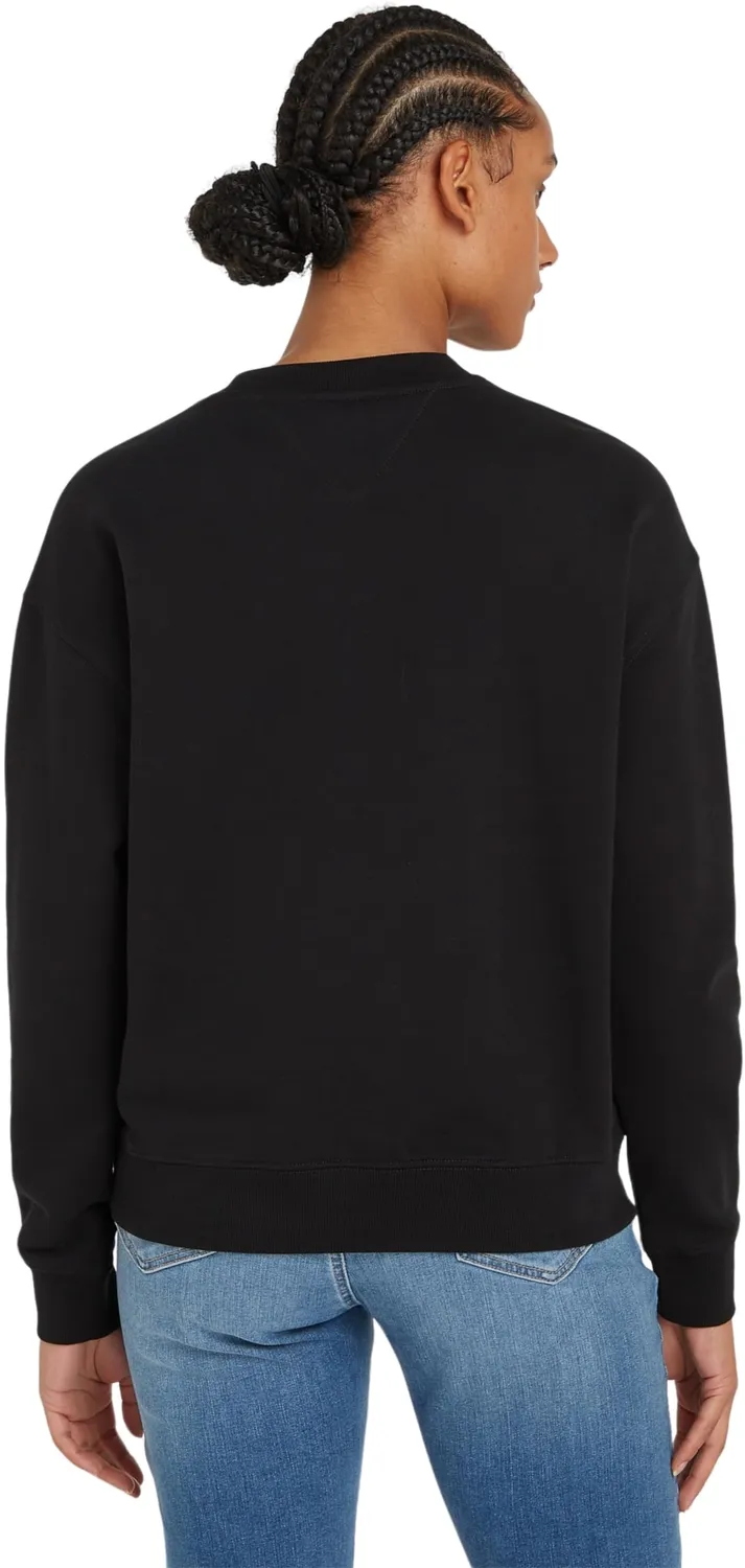 Tommy Jeans Crew Neck Sweatshirt Damen Baumwolle