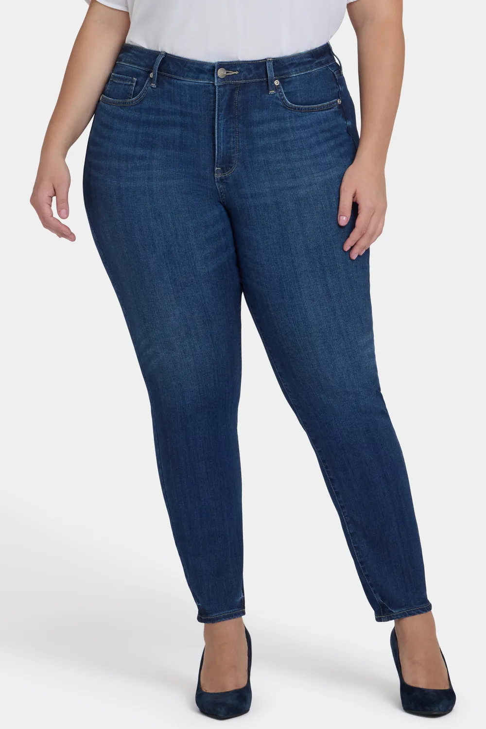 NYDJ Ami Skinny Plus Jeans Vintage Lapis Skinny