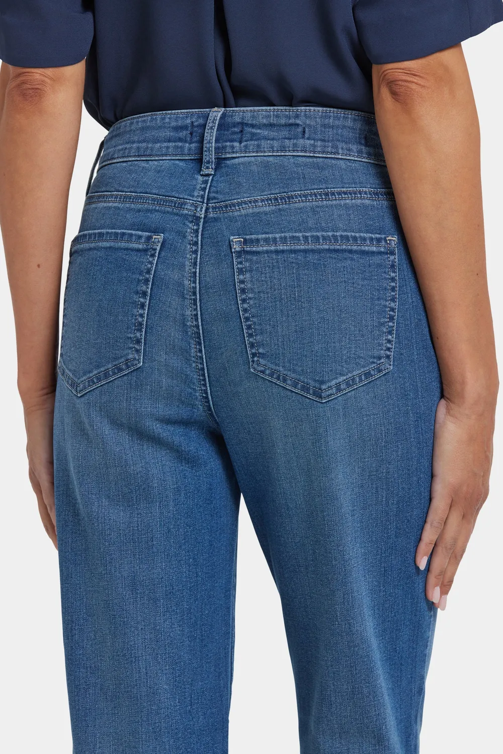 NYDJ Marilyn Straight Jeans Lake Notre-Dame High Rise