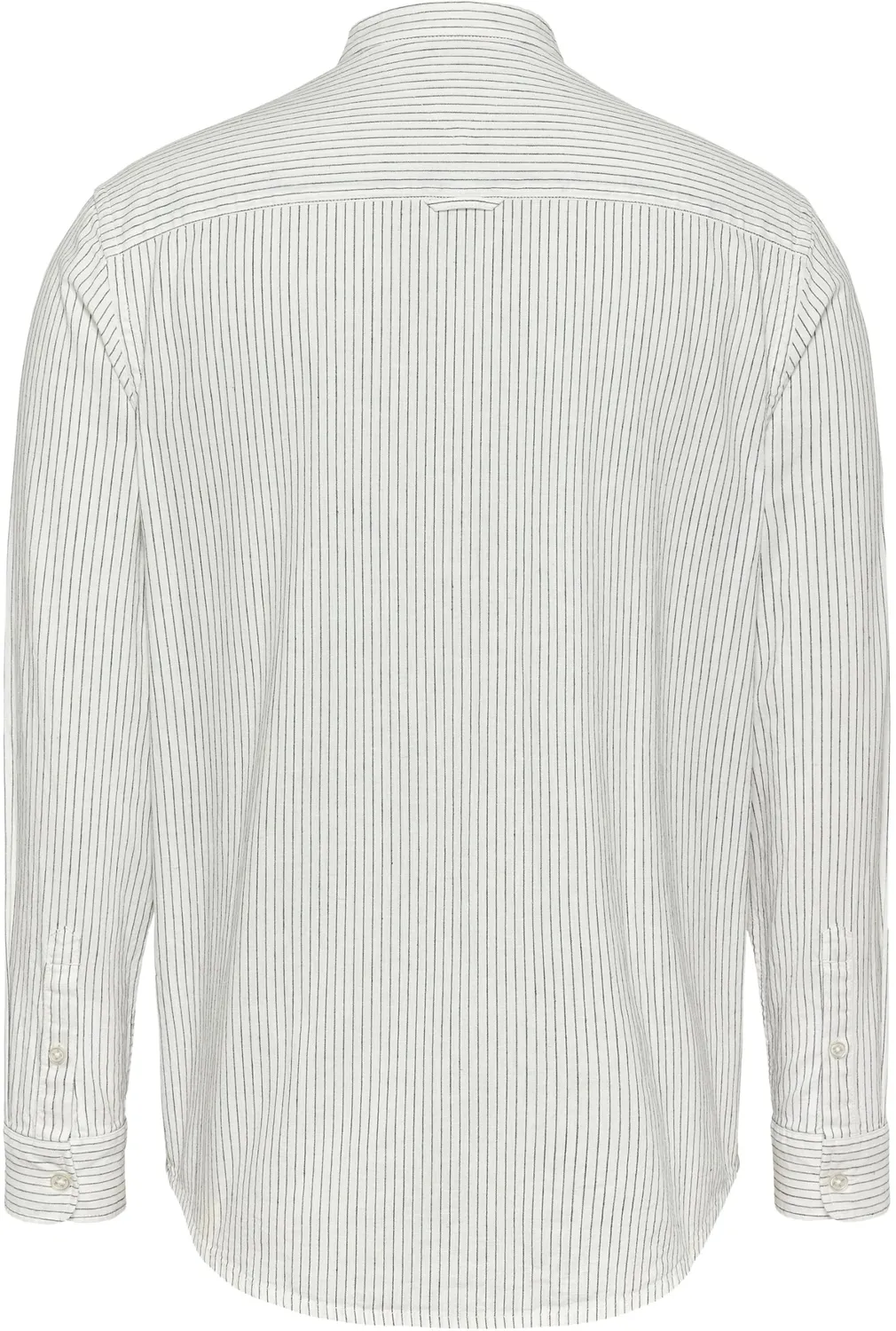 Tommy Jeans Linen Mix Hemd Herren Gr. L Blau