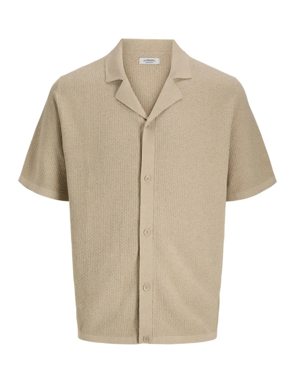 JJ Rebel Jrebwalker Knit Resort Hemd Herren XS Beige