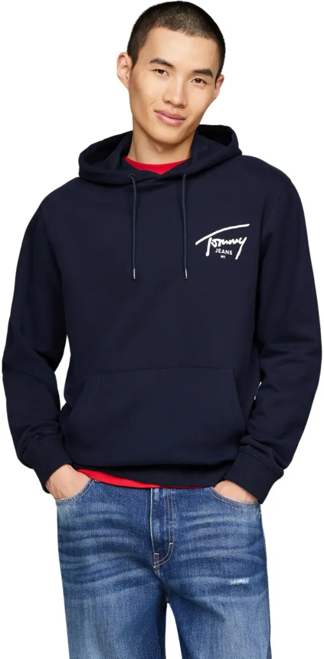 Tommy Jeans Entry Graphic Hoodie Dunkelblau Kapuze