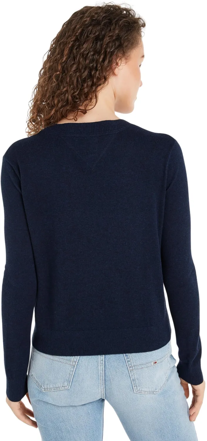 Tommy Jeans Damen Pullover V-Ausschnitt