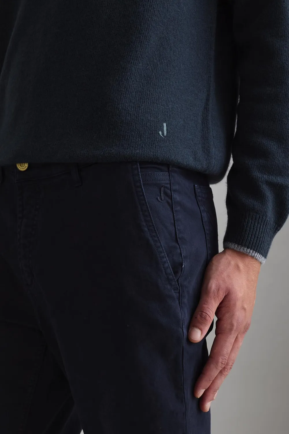 Jeckerson Julius Slim Fit Herren Chino Dunkelblau