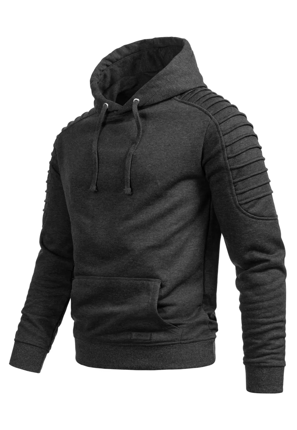 Alessandro Salvarini AS074 Hoodie Herren Biker Baumwolle