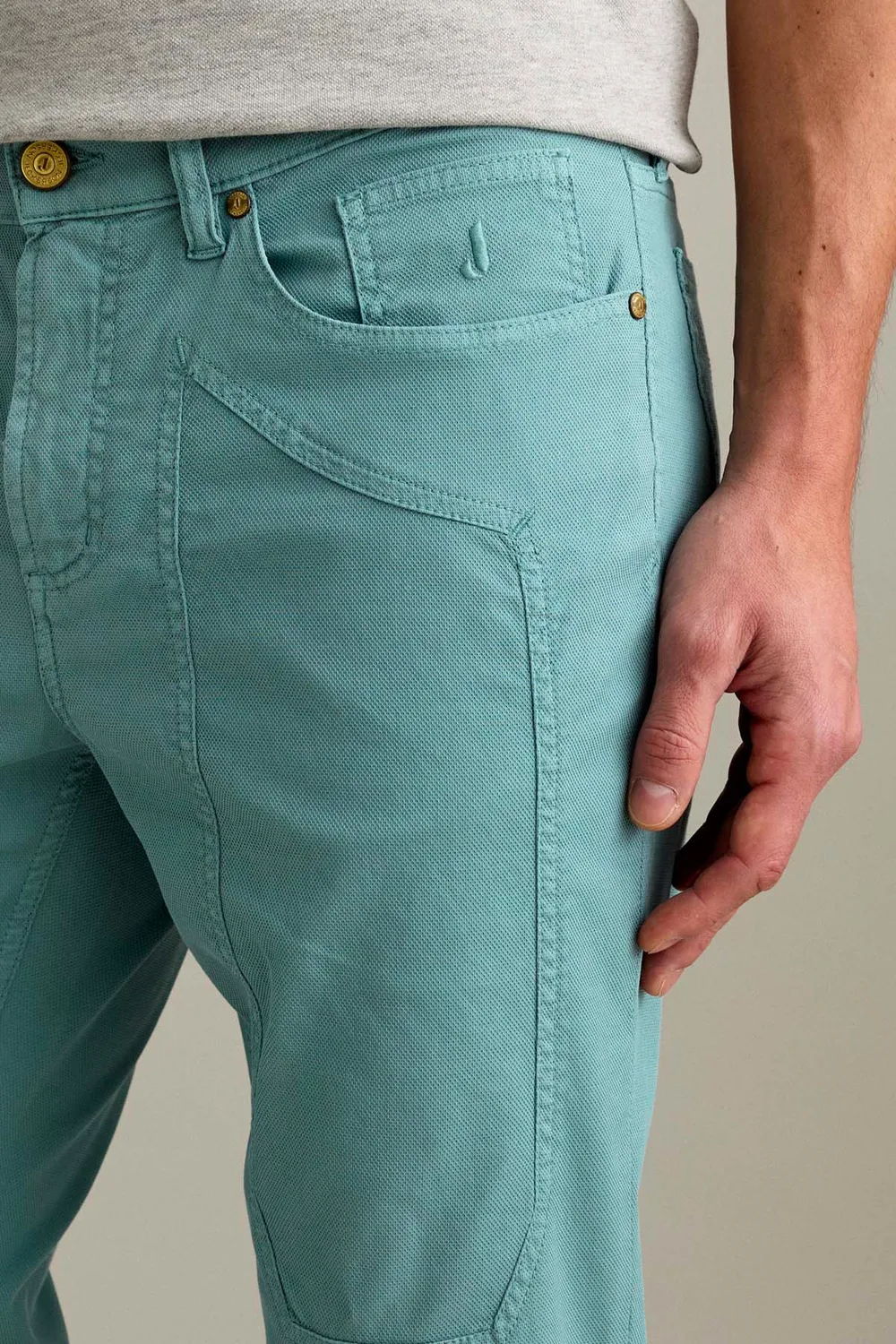 Jeckerson John Toppa Hose Slim Fit pastellgrün