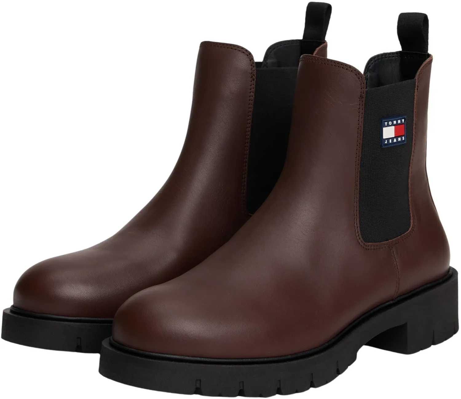 Tommy Jeans Chelsea Leather Boot Stiefel Leder 41 EU