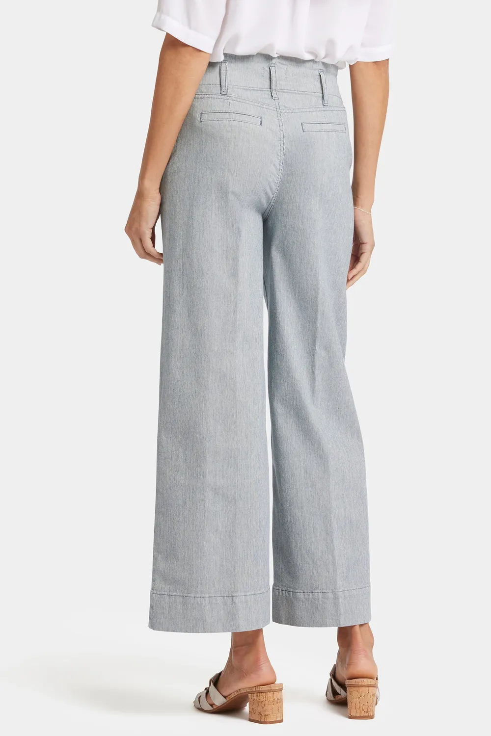 NYDJ Mona Wide Trouser Jeans Canyon River Stripe