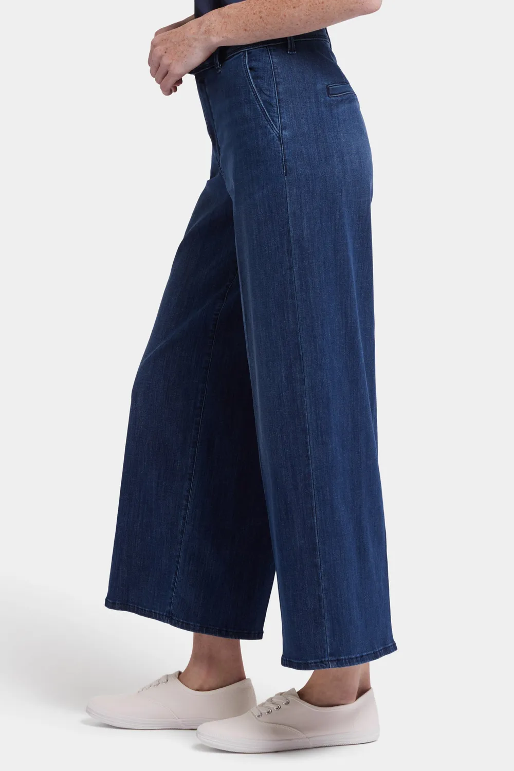 NYDJ Mona Wide Leg Trouser Jeans Ibiza Blues
