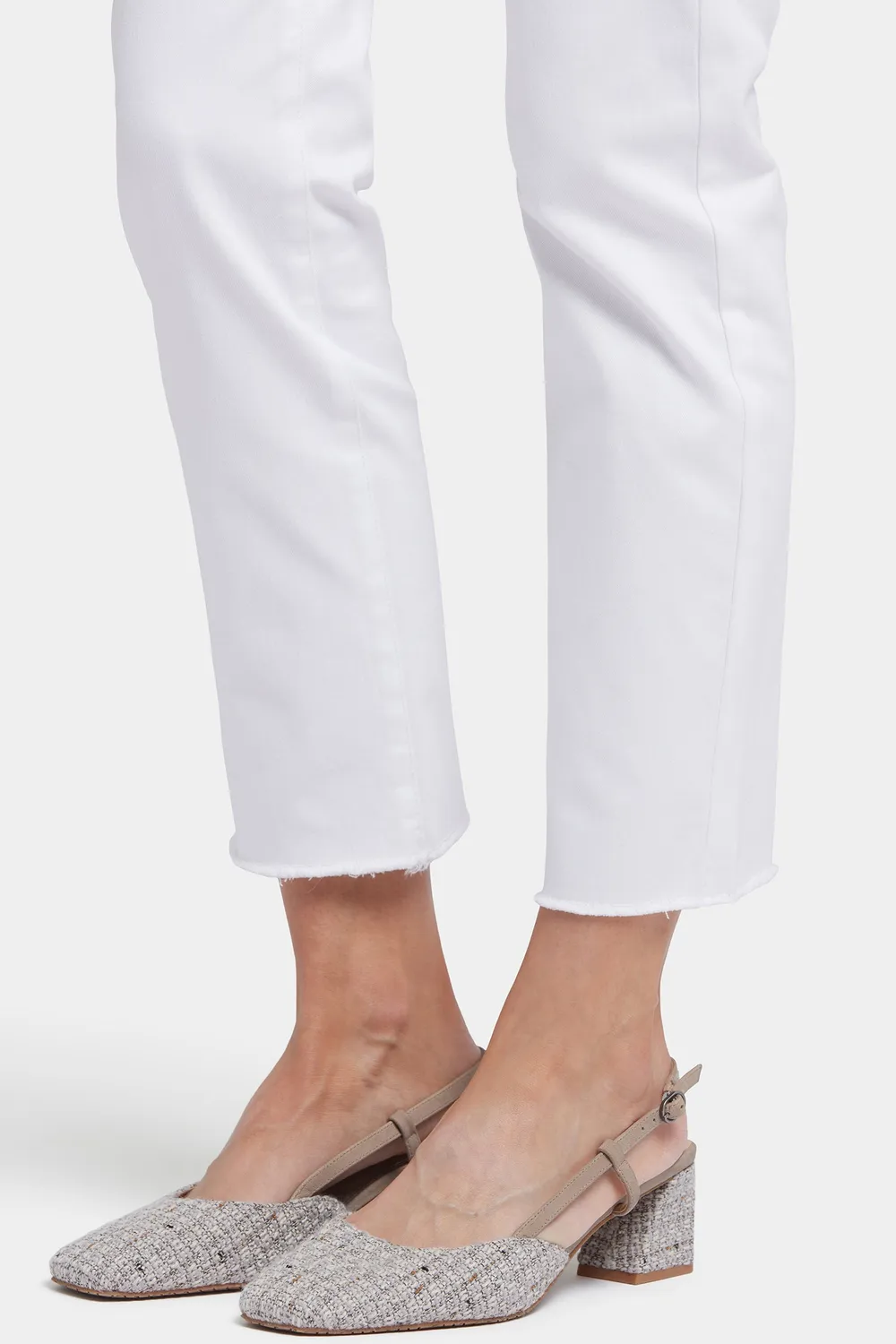 NYDJ Sheri Slim Ankle Jeans Optic White weiß