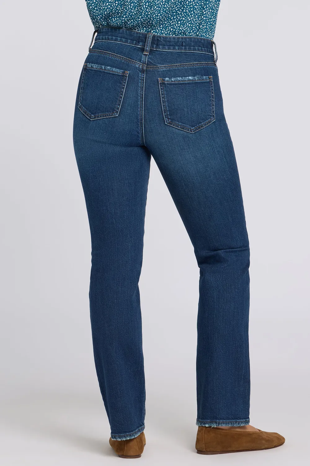 NYDJ Marilyn Straight Jeans Sunset Villa