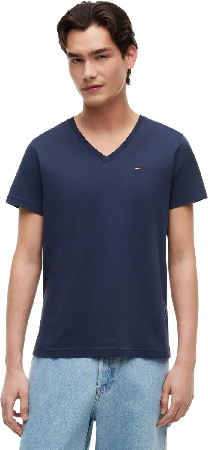 Tommy Jeans Basic T-Shirt Herren XL Bio-Baumwolle