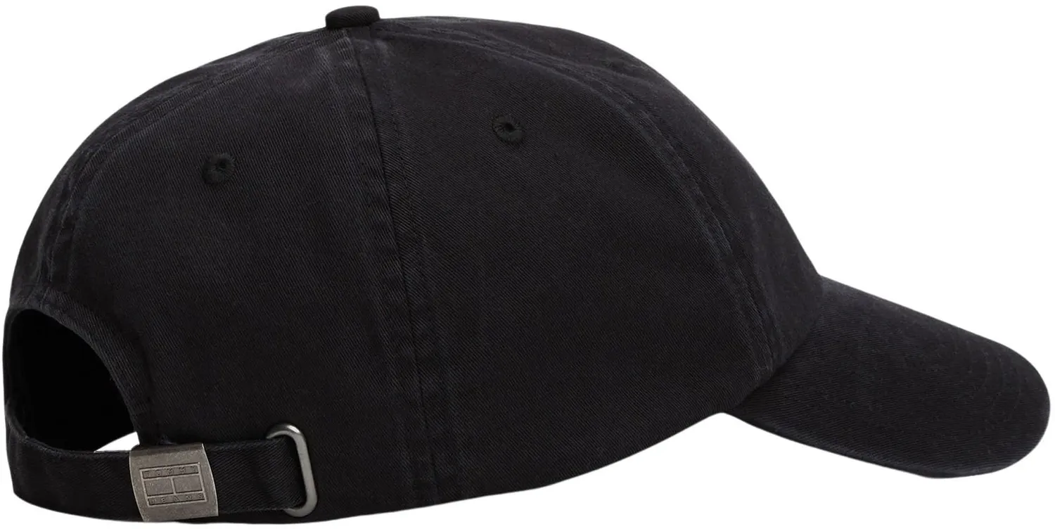 Tommy Jeans Heritage 6 Panel Cap Schwarz