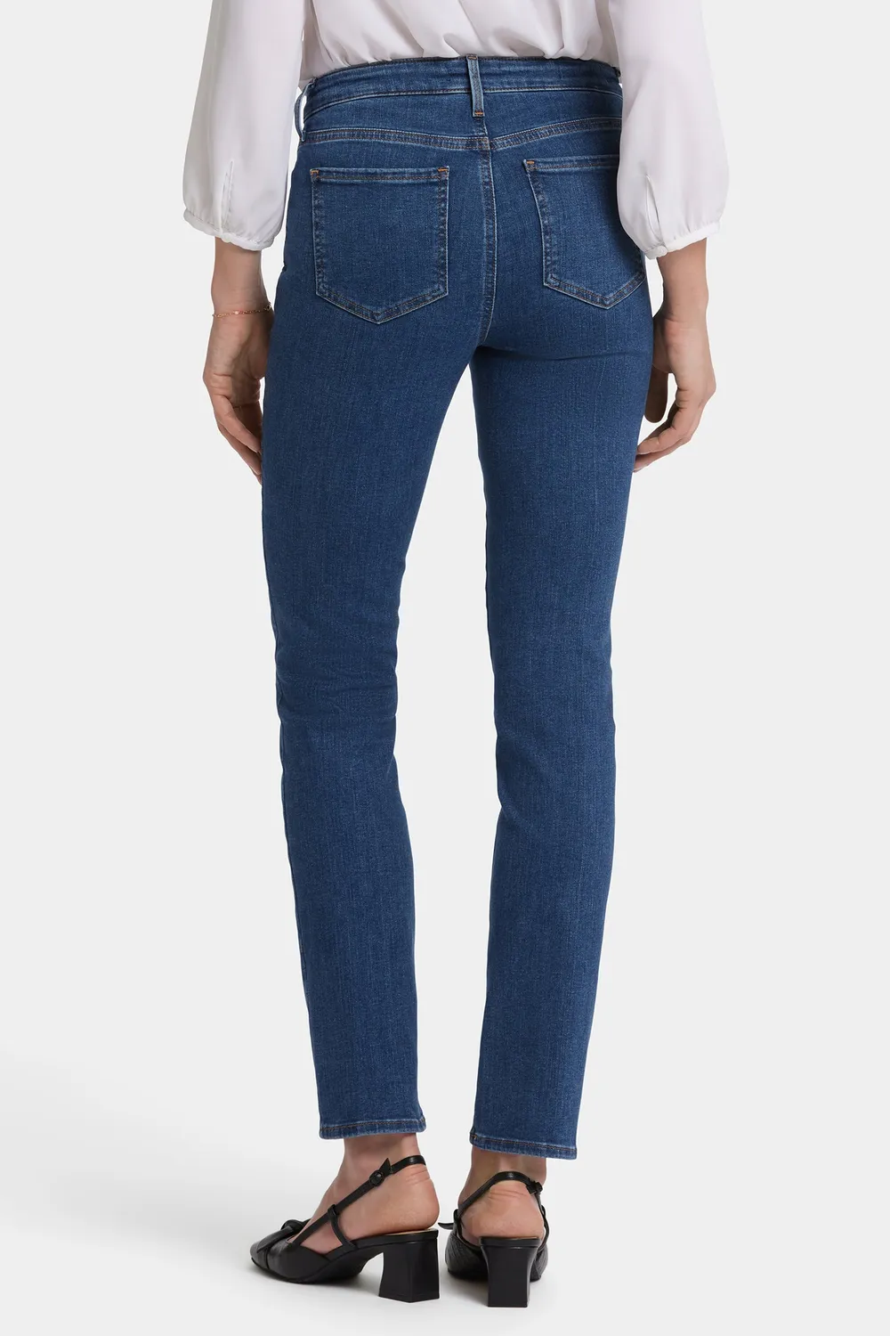 NYDJ Sheri Slim Jeans Batik Blue blau schmal