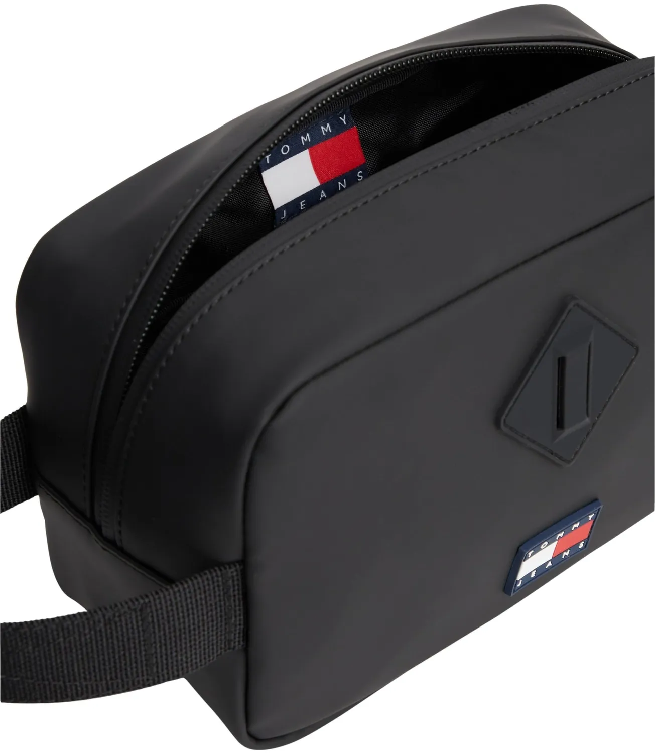 Tommy Jeans Daily Elevated Kulturbeutel schwarz mit Schlaufe