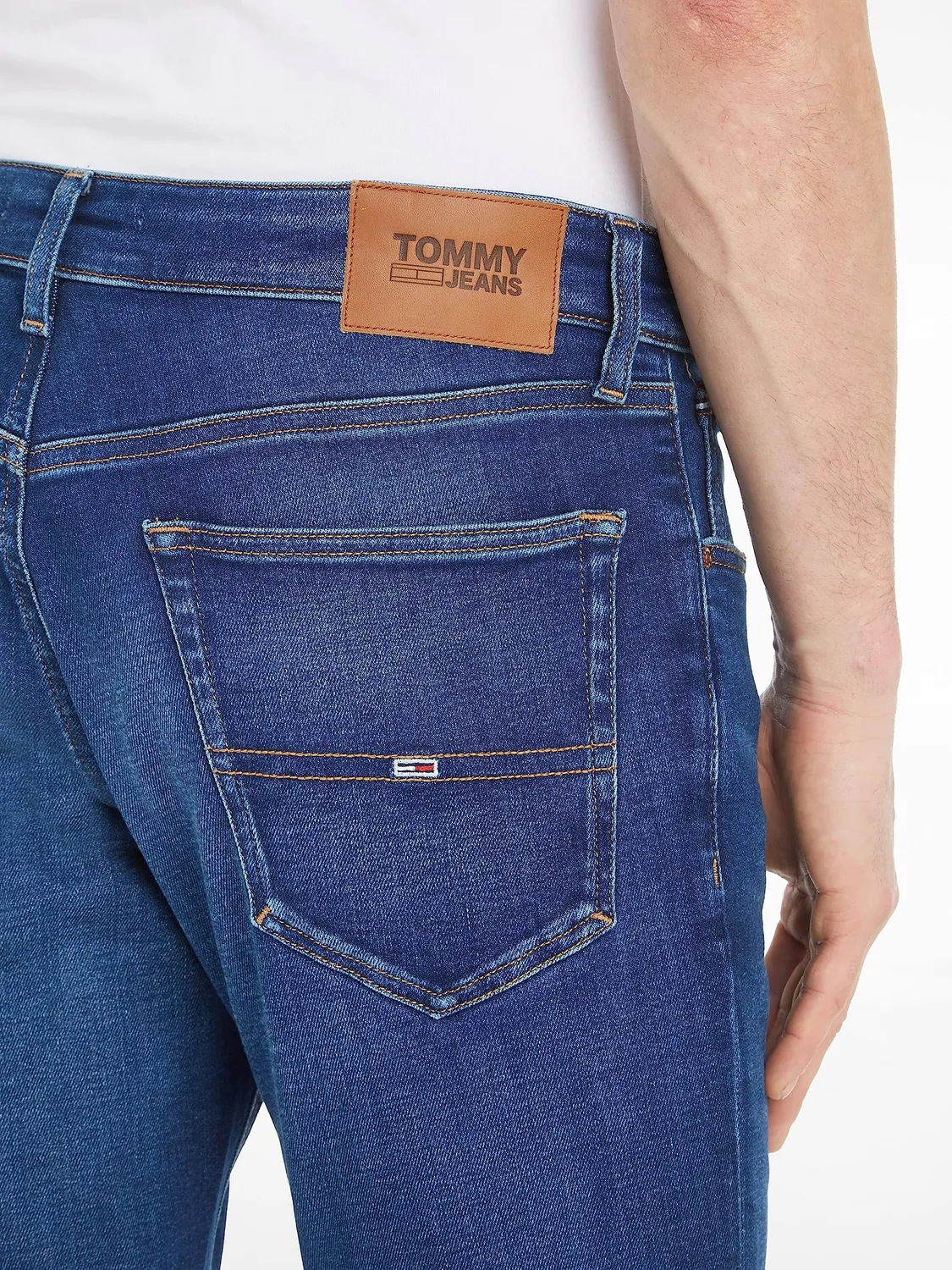 Tommy Jeans Herren Jeans 30W/32L Stretch Denim