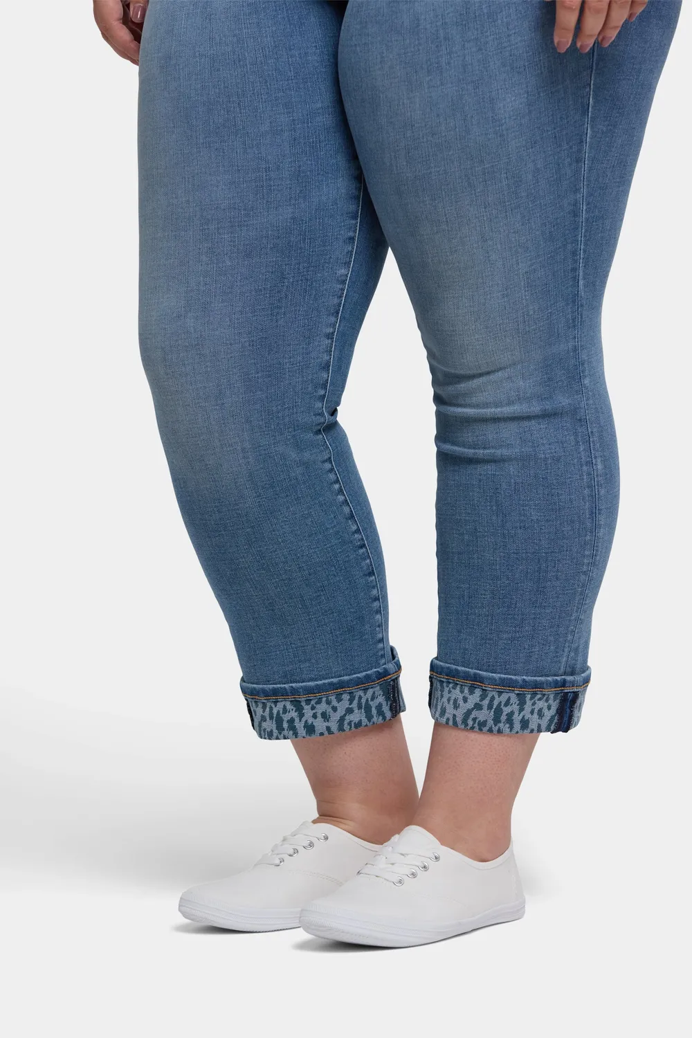 NYDJ Marilyn Straight Plus Jeans Barcelona Breeze