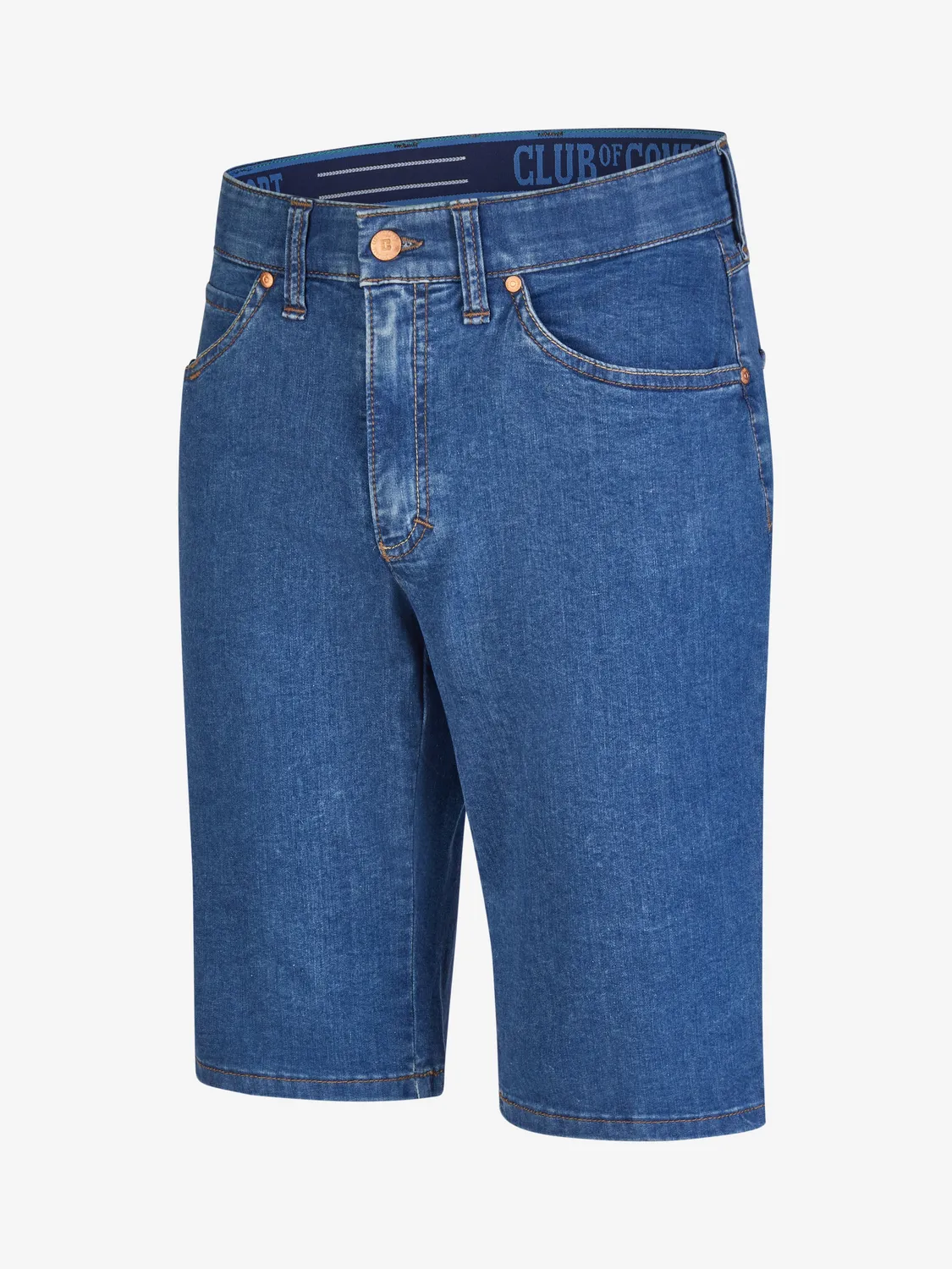 Club of Comfort Espana 6516 Bermuda-Shorts jeansblau Stretch