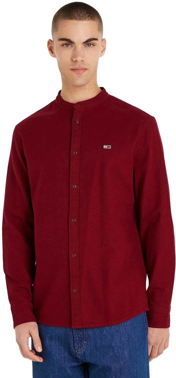 Tommy Jeans Herren Freizeithemd Langarm Baumwolle