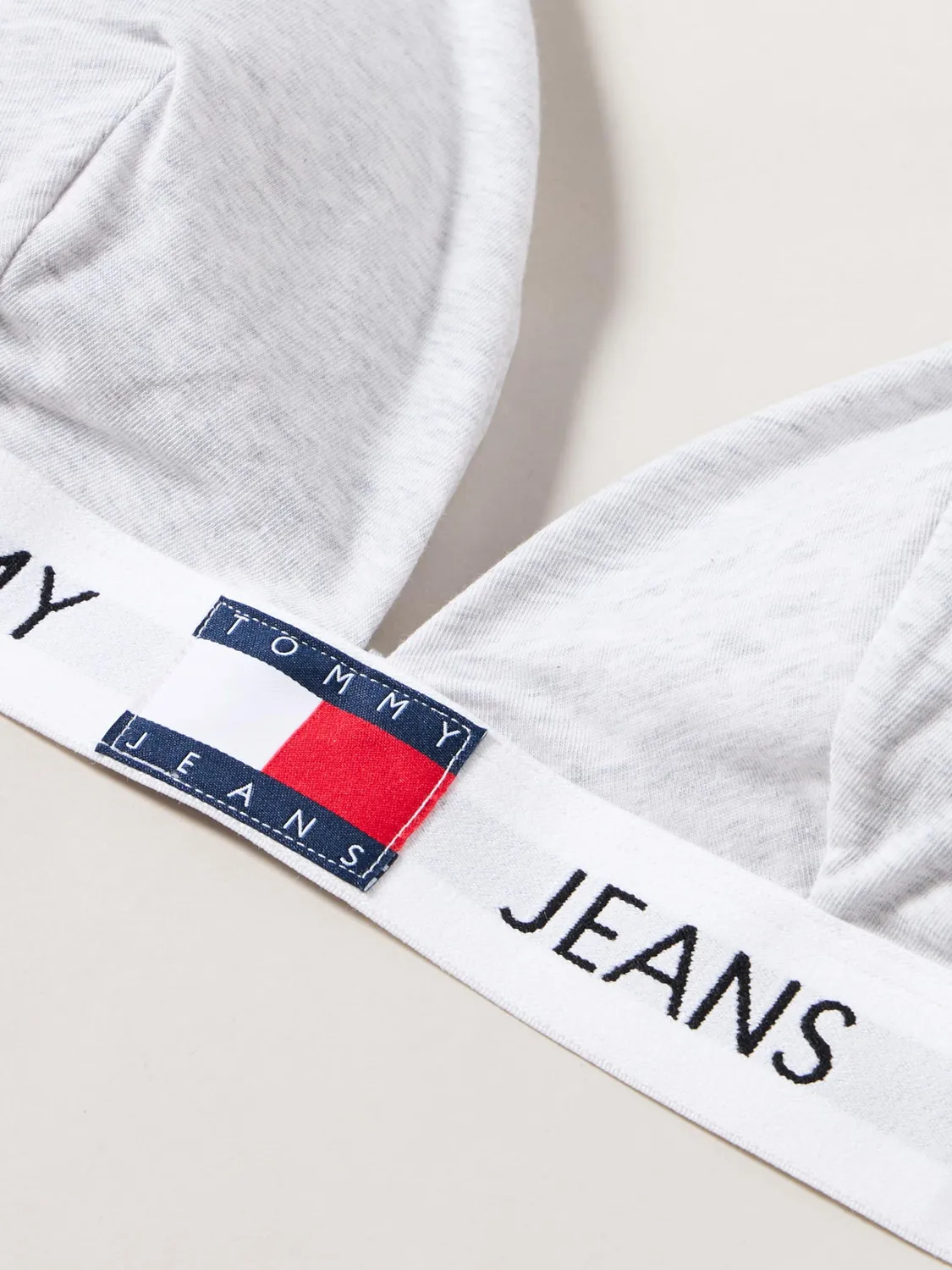 Tommy Jeans Triangel BH Padded Stretch XL Grau