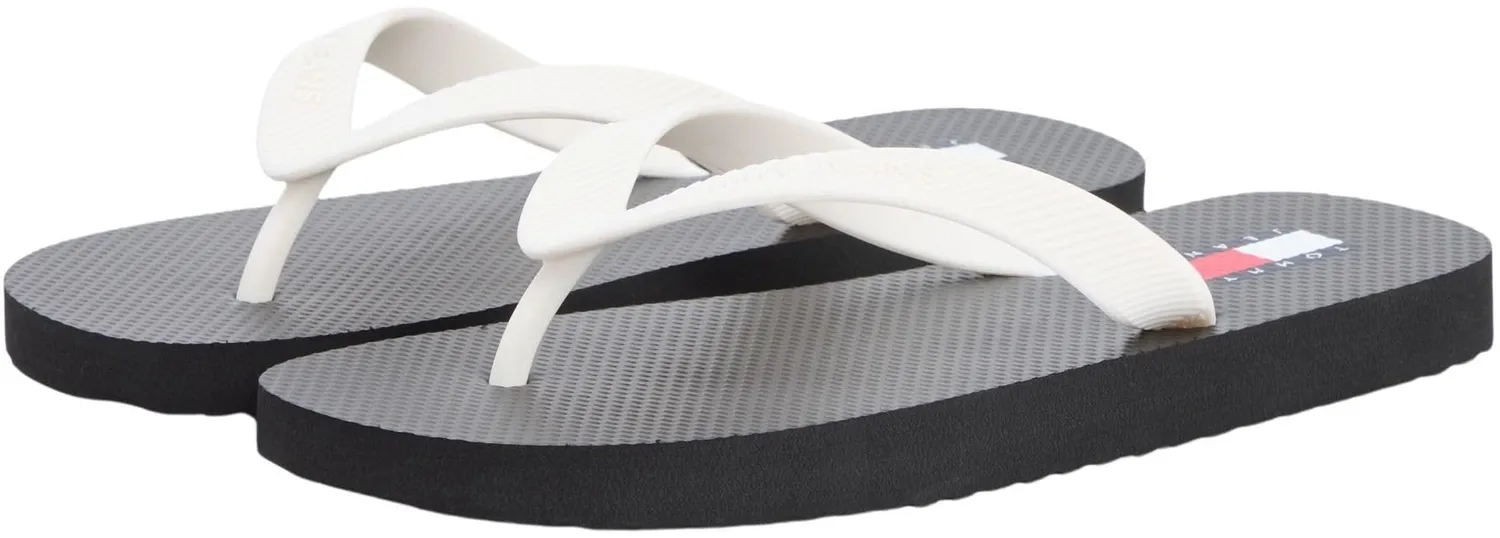 Tommy Jeans Summer Flip Flops 37 schwarz-ecru Logo